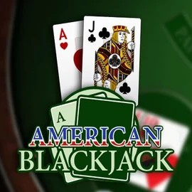 American Blackjack logo by Habanero at Wild Robin Casino