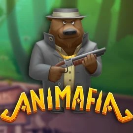 Official Slots logo: Animafia by Peter & Sons at Wild Robin Casino