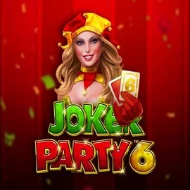 Joker Party 6 by Greentube, showcased at wildrobincasinos-espana.com – game logo