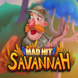 Try Mad Hit Savannah slot by RubyPlay on wildrobincasinos-espana.com – logo image