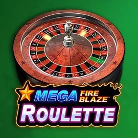 Mega Fire Blaze Roulette logo – Table Games by Playtech at Wild Robin Casino